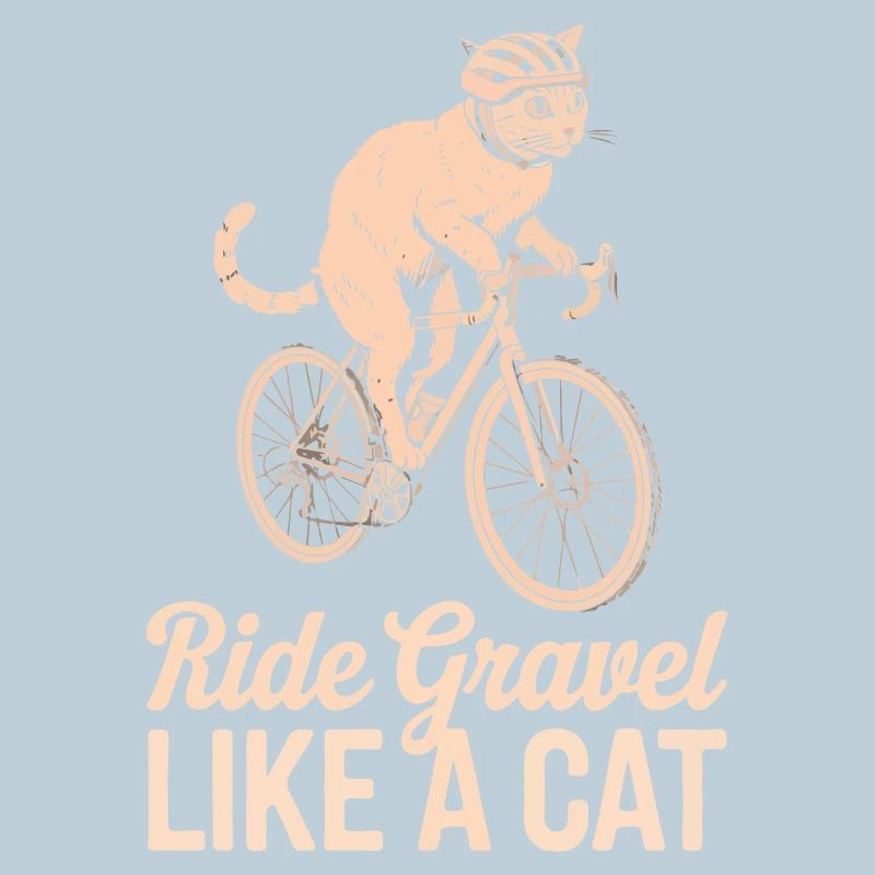 Roulez sur le gravier comme un chat