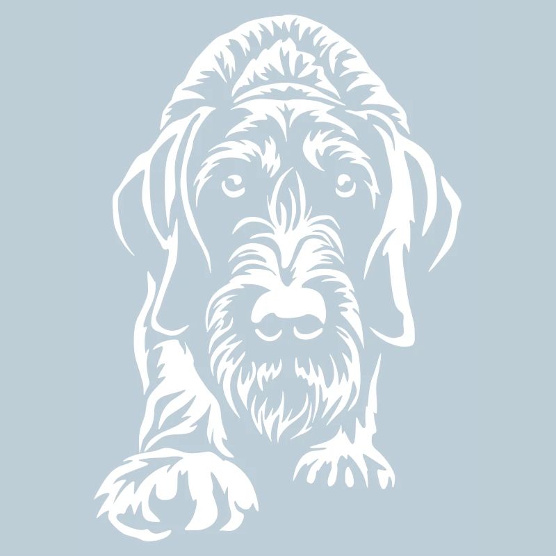 German Wirehaired Whisker "Black Edition"