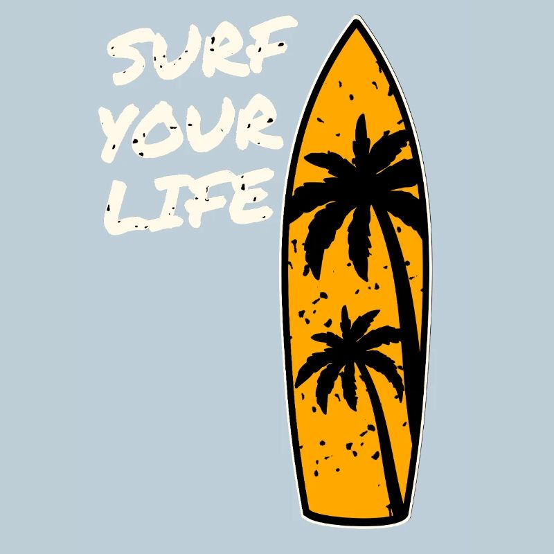 Devise de la vie de surfeur