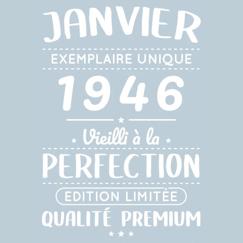 80-jähriges Jubiläum - Januar 1946 Perfektion