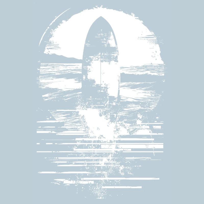 Surfboard Drawing