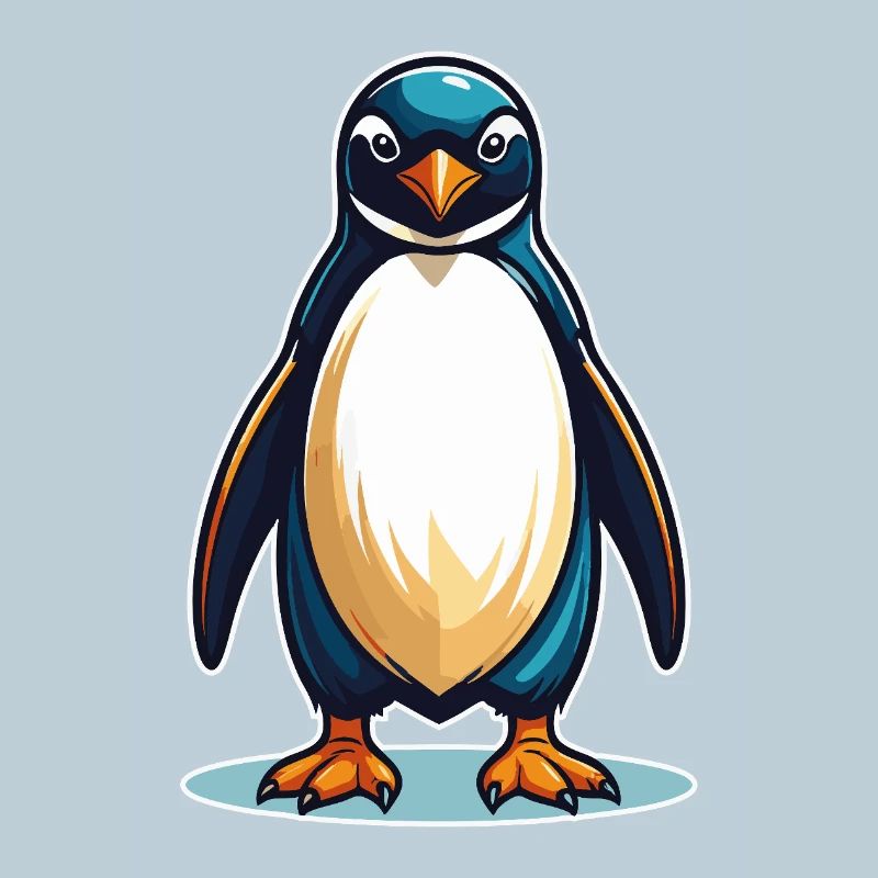 Cooler Pinguin – Süß, frech und sympathisch