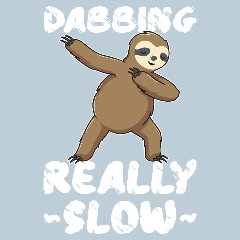 Dabbing Really Slow Faultier