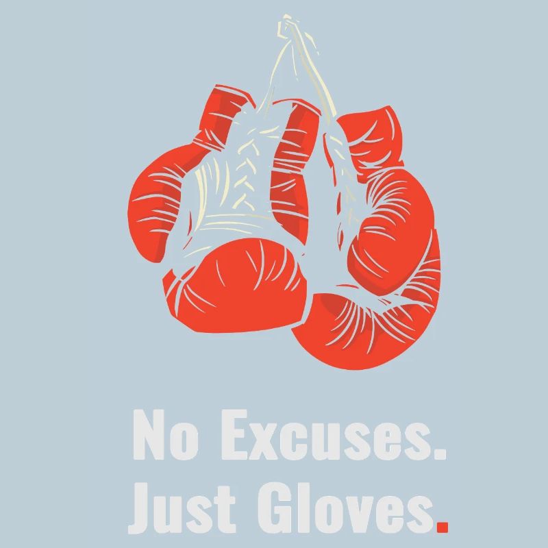 Pas d’excuses, juste des gants – style boxe