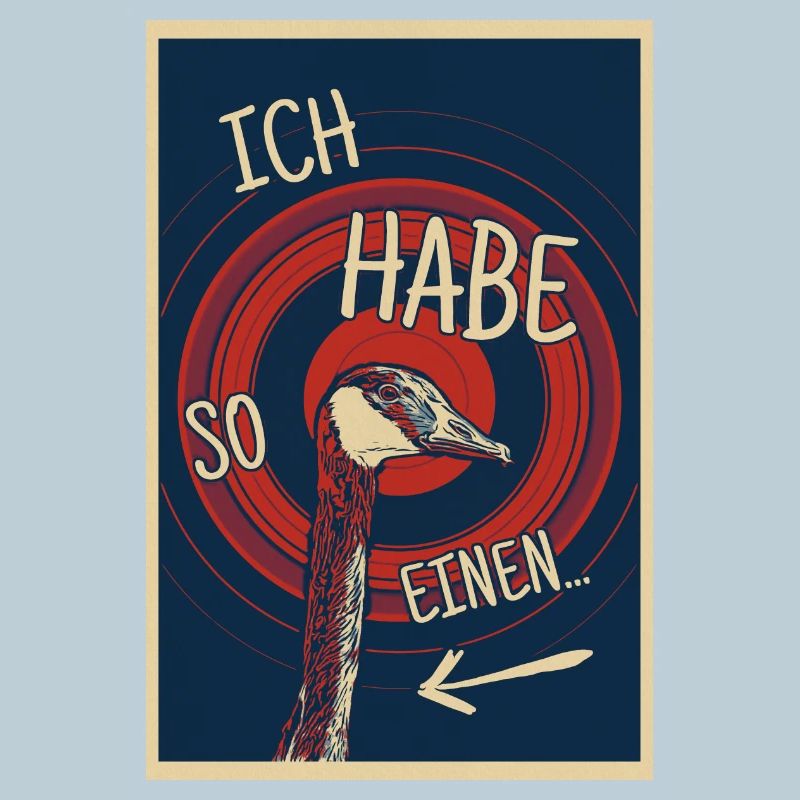 Ich habe so einen Hals - Gänsehals witzig