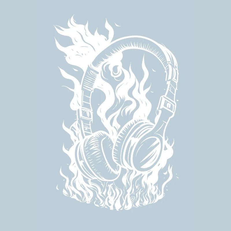 Burning headphones