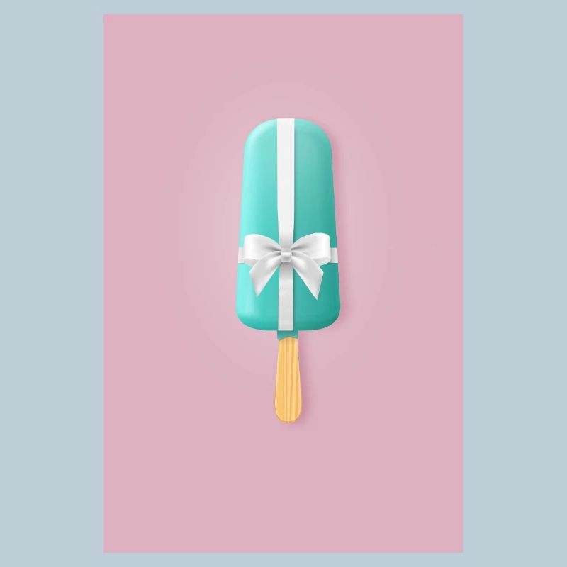 Pastel Popsicle Gift Ribbon