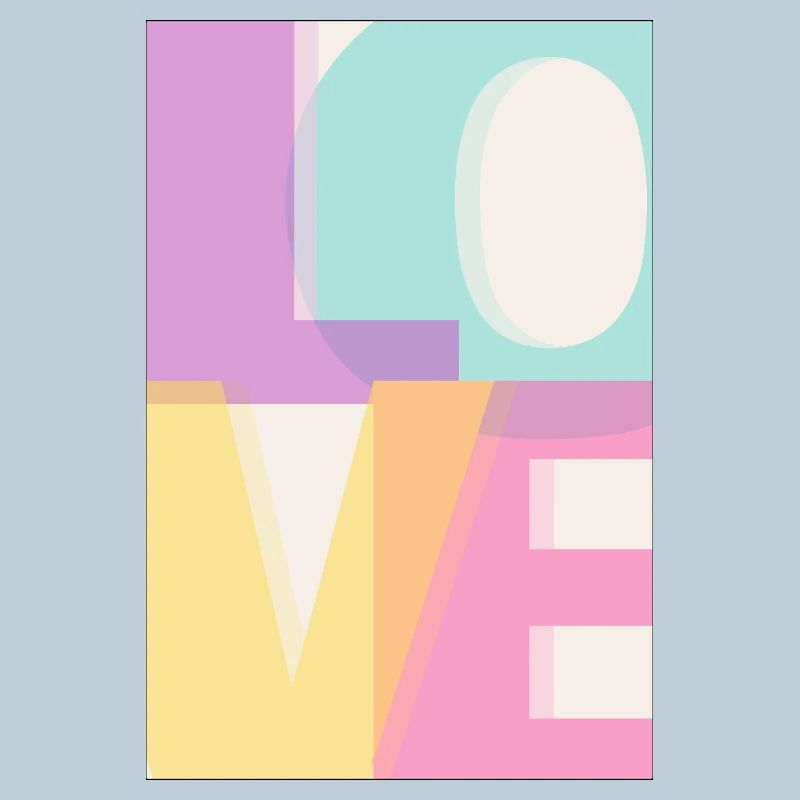 LOVE Pastel