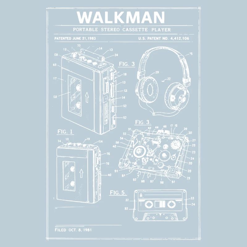 Schéma du plan Walkman