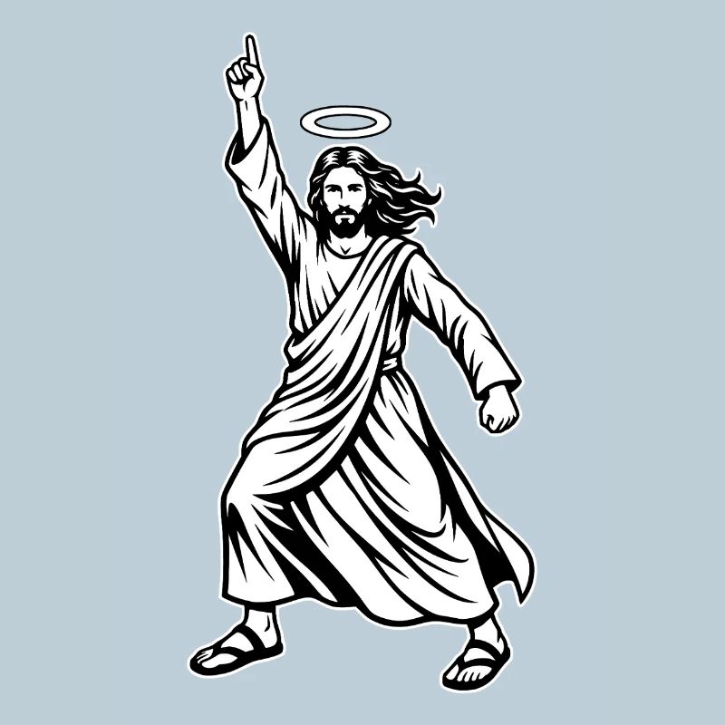 Dancing Jesus - Funny Disco Meme