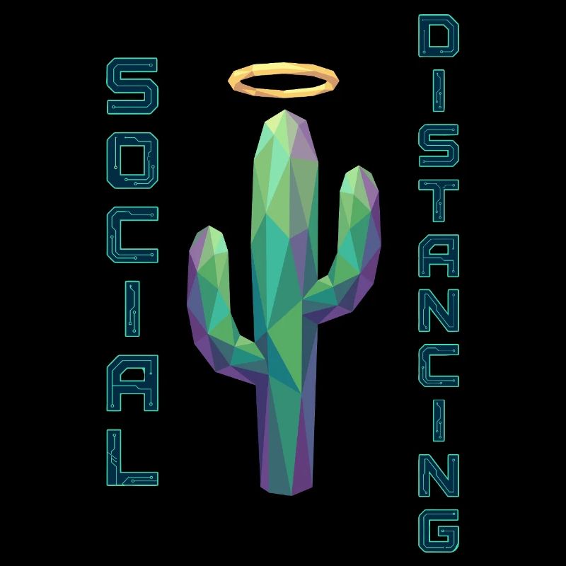 Social Distancing Cactus