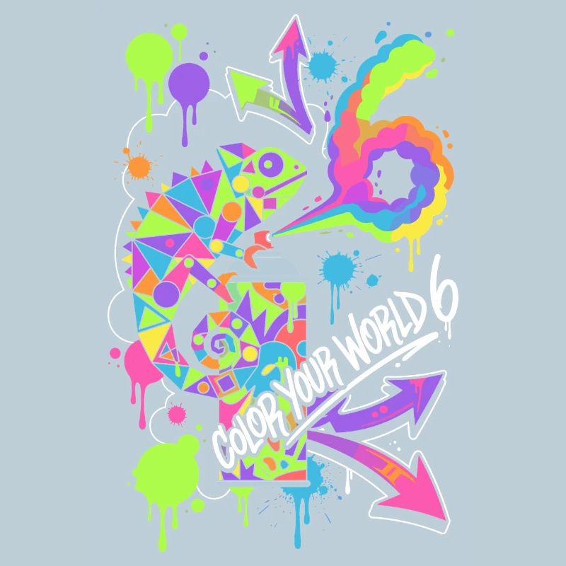 Color Your World 6 Chamäleon