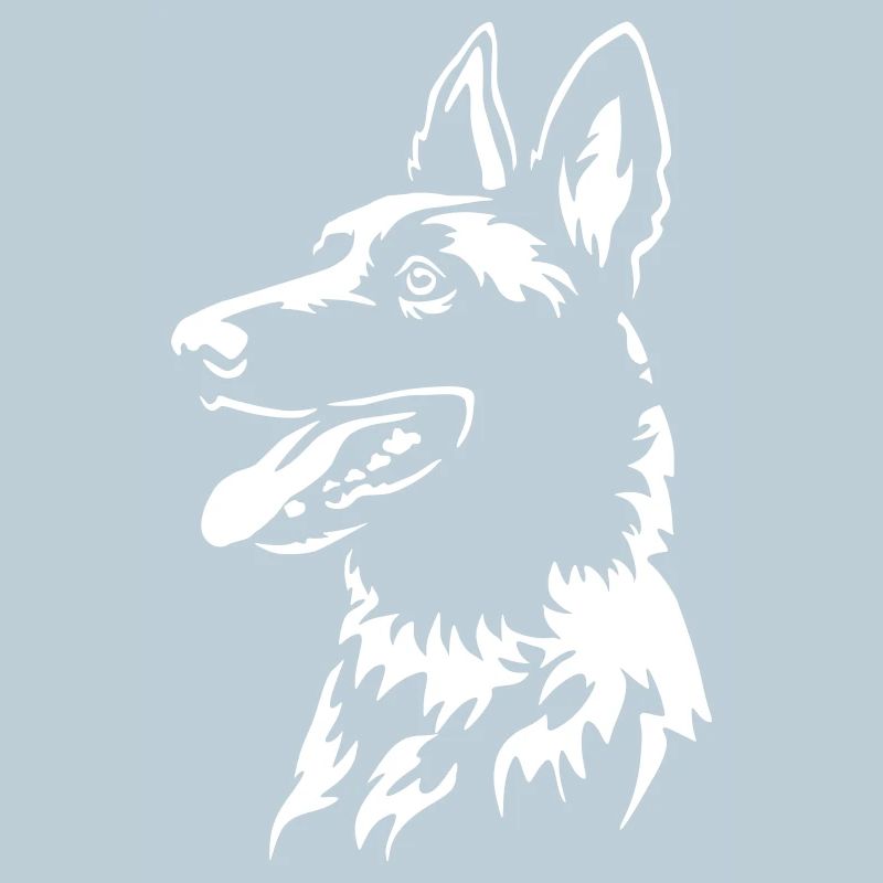 Malinois Head « Black Edition »