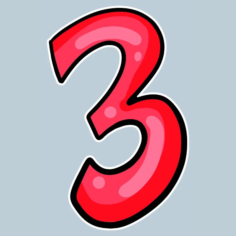 Trois - 3 - Numéro 3 - Numéro 3