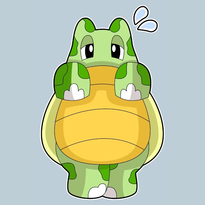 Tortue timide