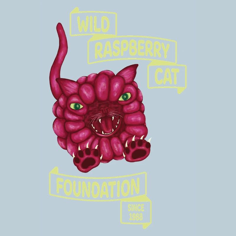 Wild Raspberry Cat