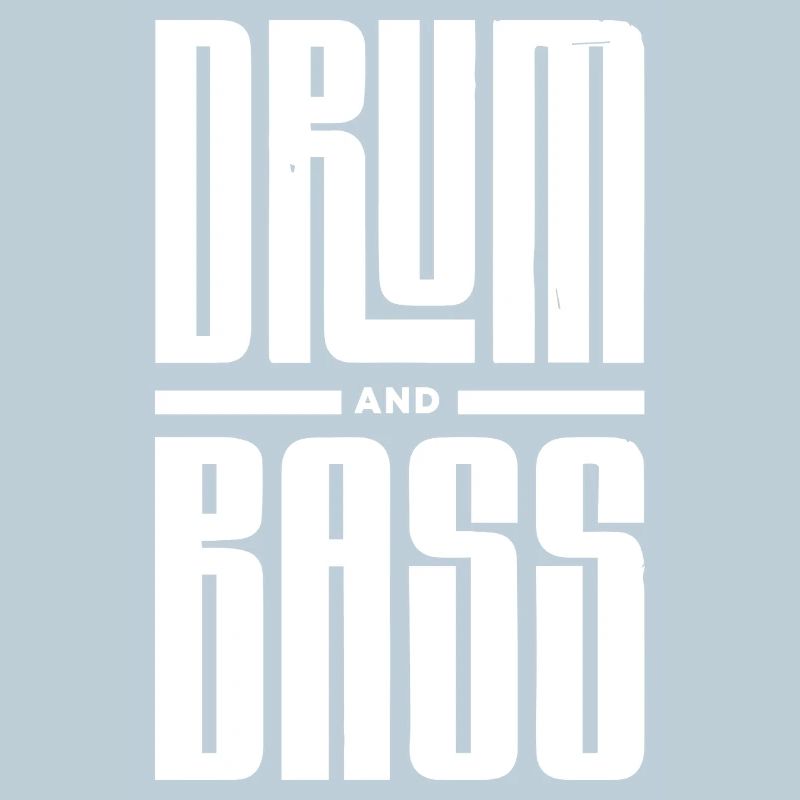 Drum and Bass Bold Typography