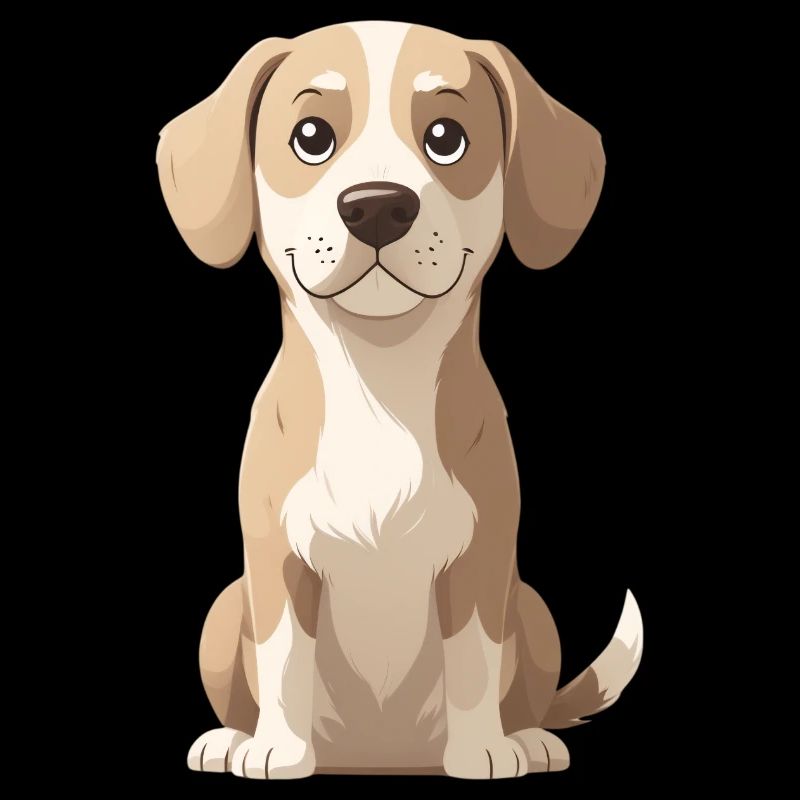 Beagle Cartoon Cuddly Dog