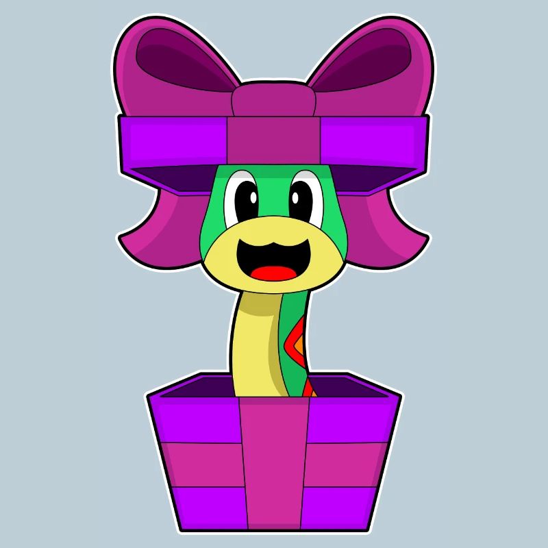 Snake Christmas Package