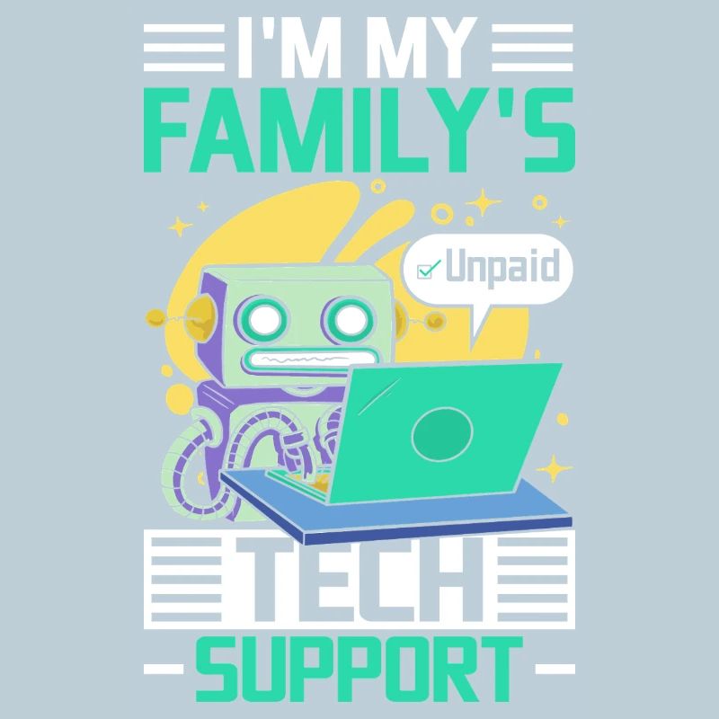Robo de support technique familial