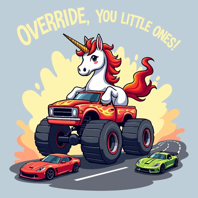 Monster Truck Einhorn