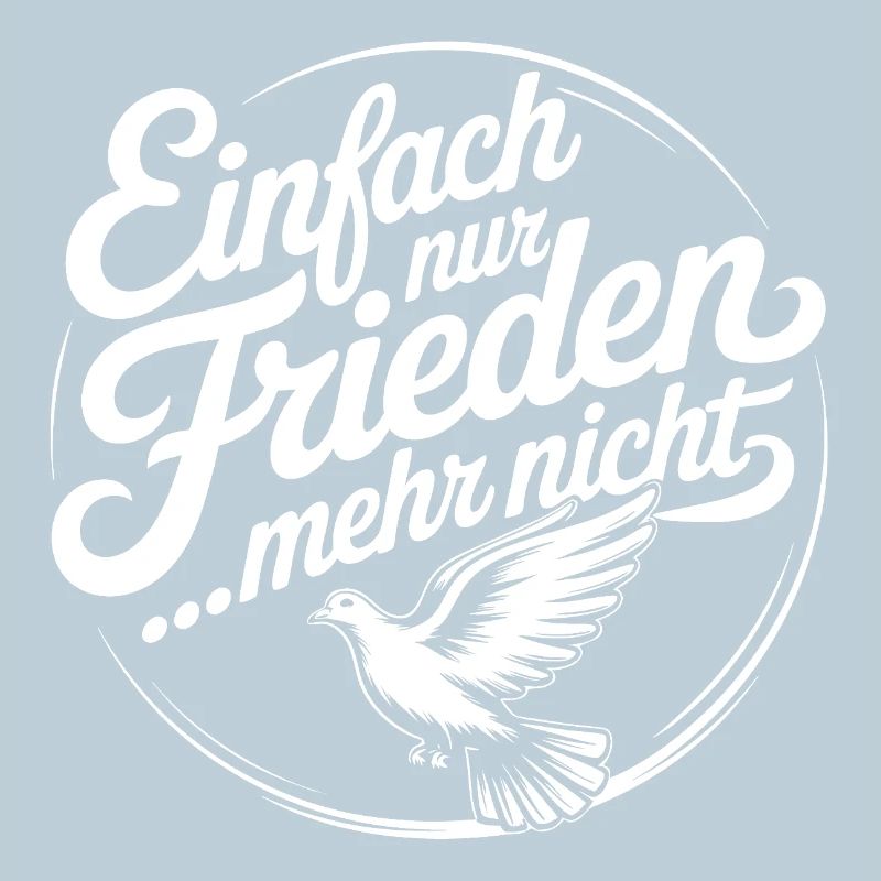 Peace with Dove – Peace Symbol Design