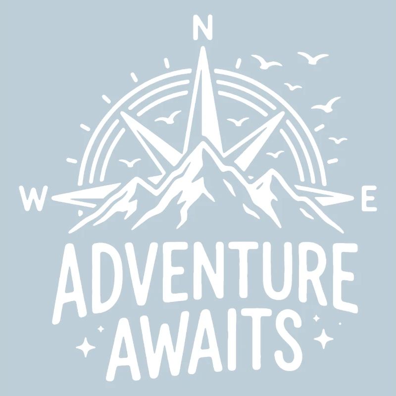 Das Abenteuer wartet auf den Bergkompass