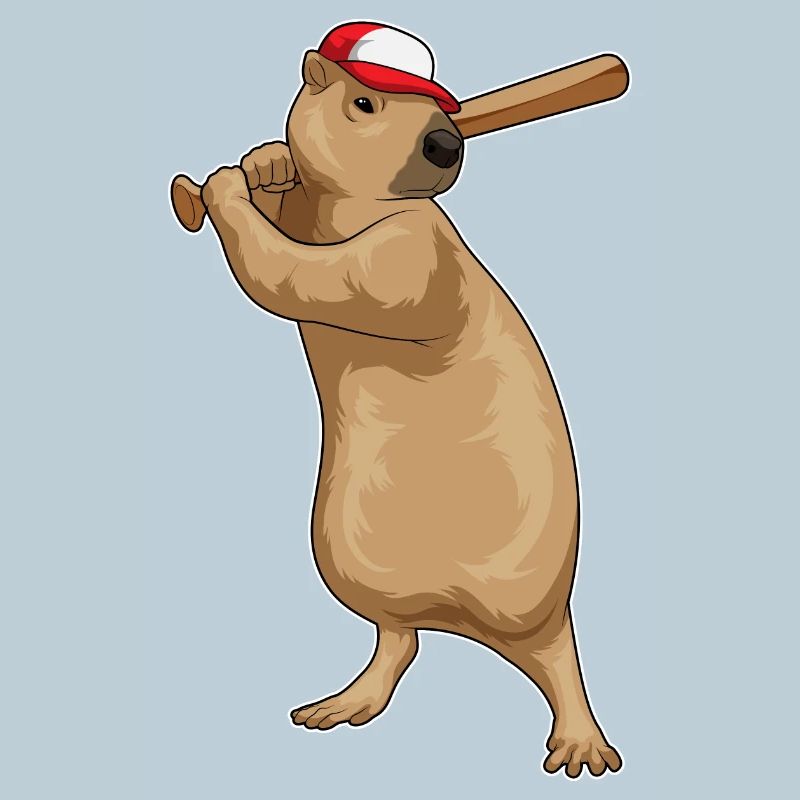 Batte de baseball Capybara