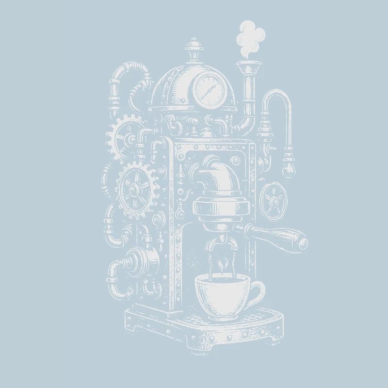 Steampunk Espresso Machine