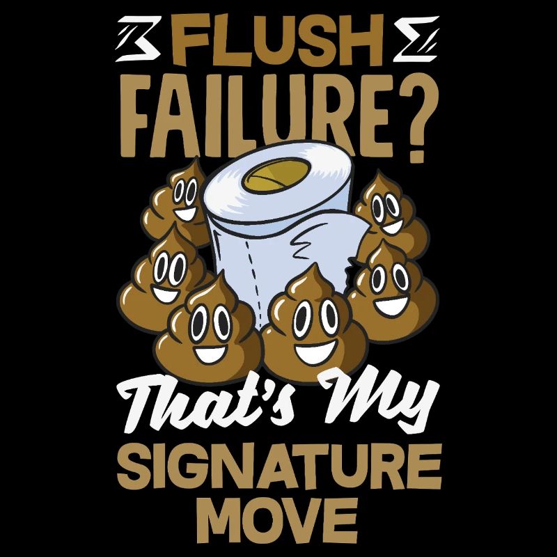 Toilet Clogging Master Funny