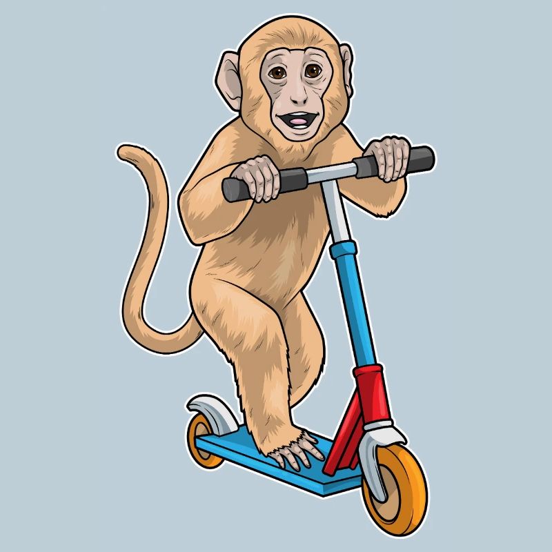 Affe Tretroller
