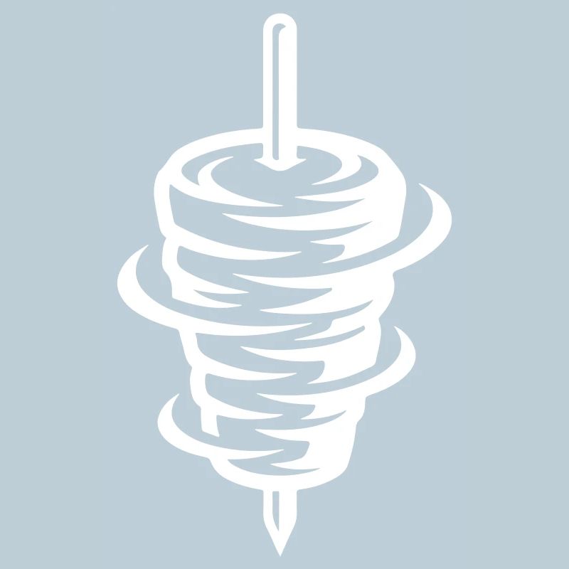 Doner kebab skewer