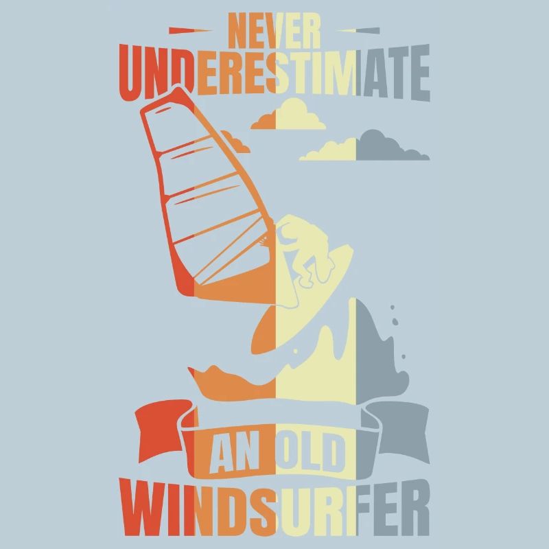 Windsurfer Großvater
