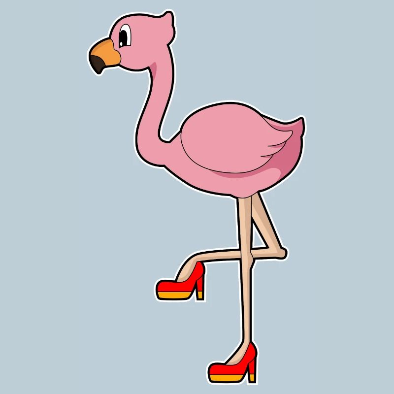 Flamingo High Heels