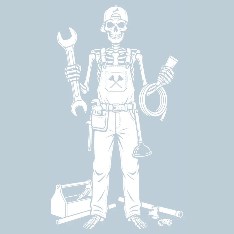 Mécanique squelette avec outils