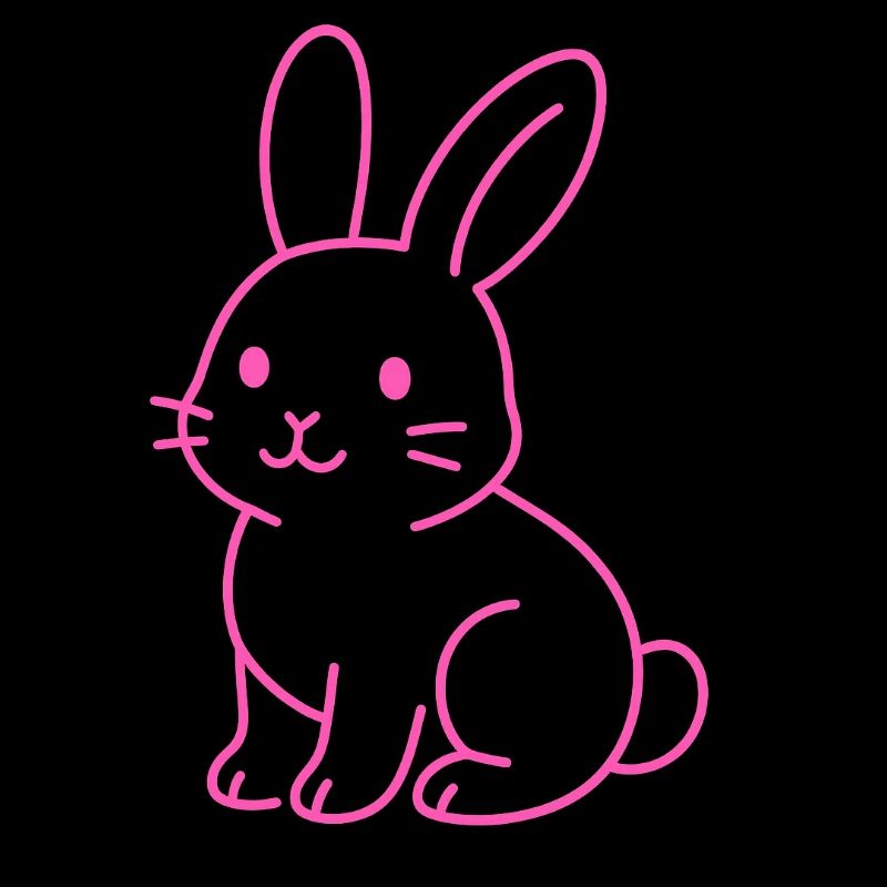 Lapin néon