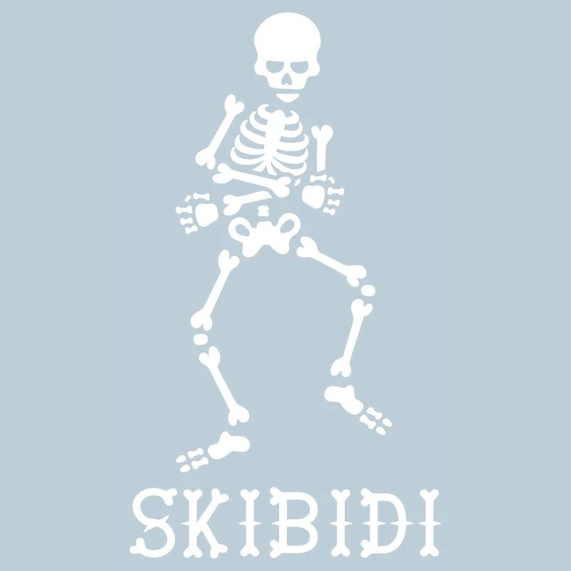 #SkibidiChallenge Skibidi meme dancing skeleton