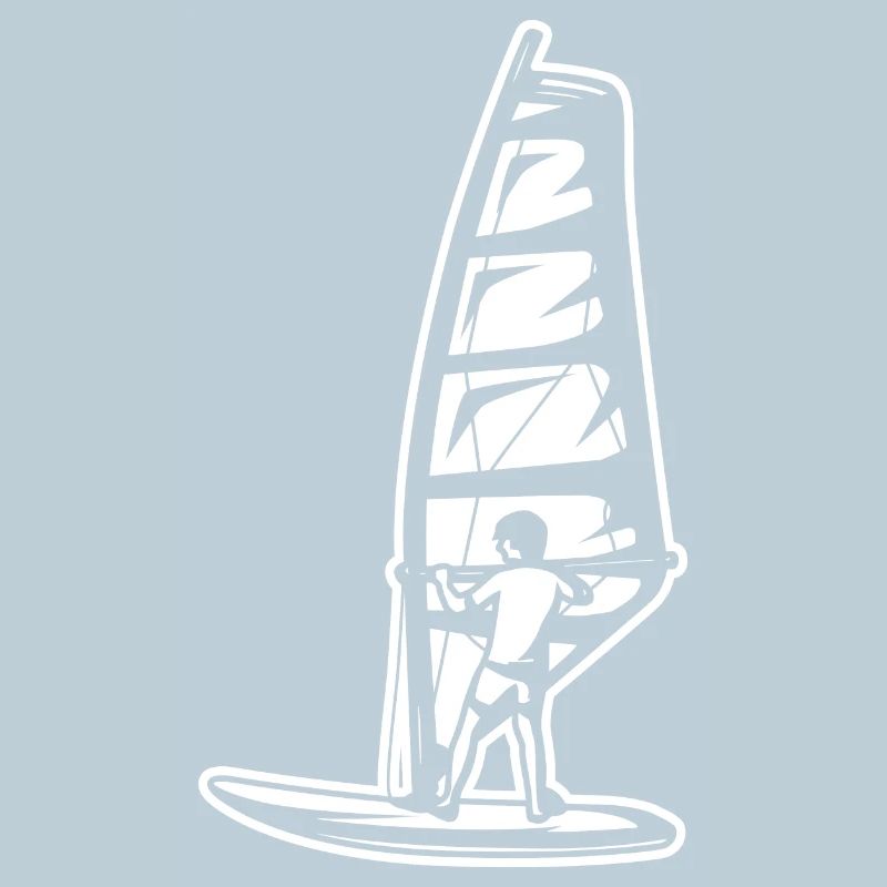 Garçon de planche à voile