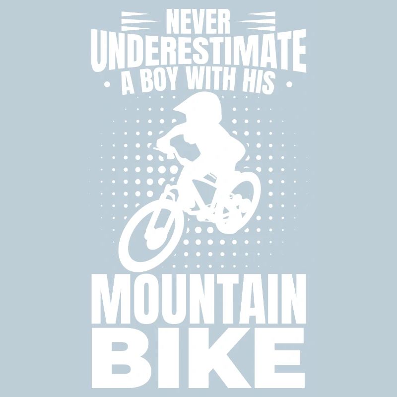 Mountainbiker Junge