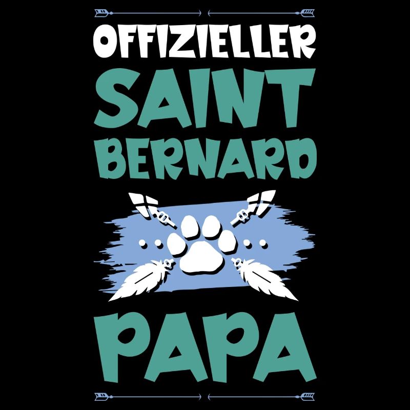 saint bernard bernhardiner hunde papa
