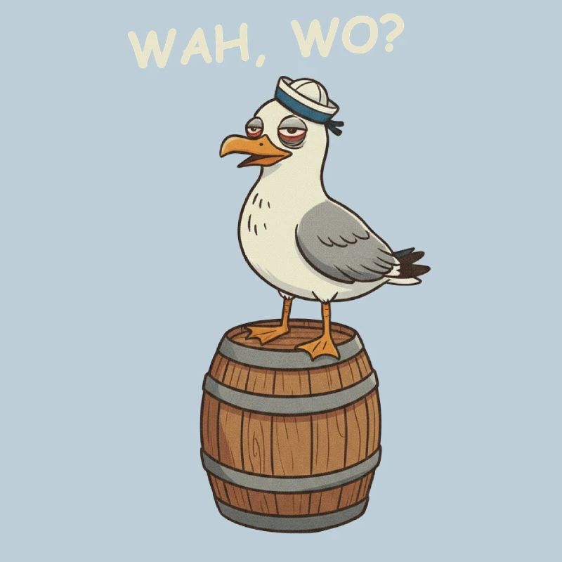 Mouette ivre