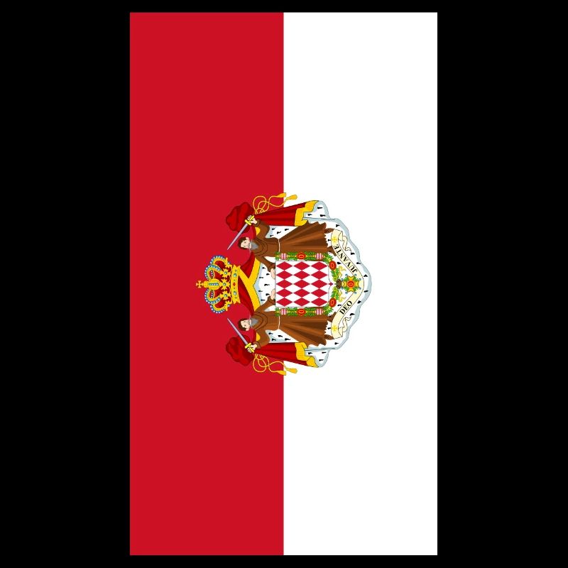 Monaco flag phone case