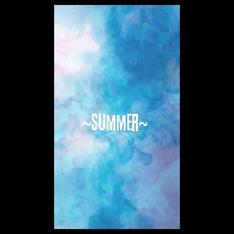 Abstract Aquatic Summer Design~Summer~