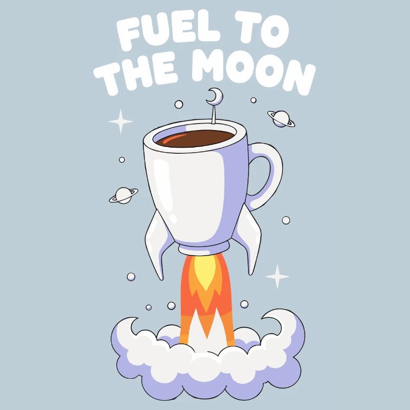 Kaffee Rakete Mondflug