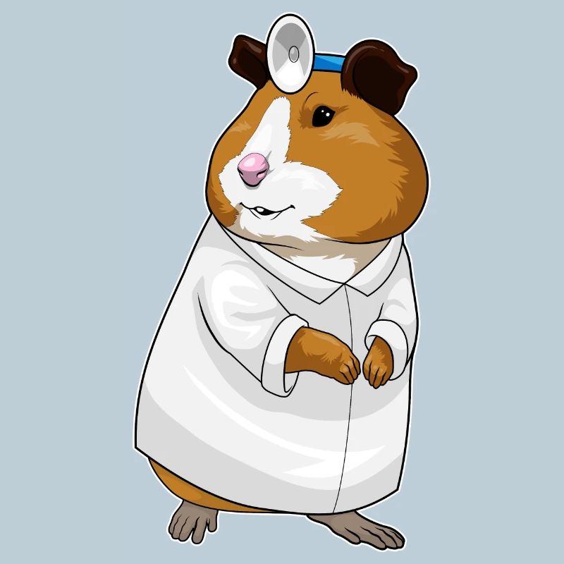 Hamster Arzt Arztkittel