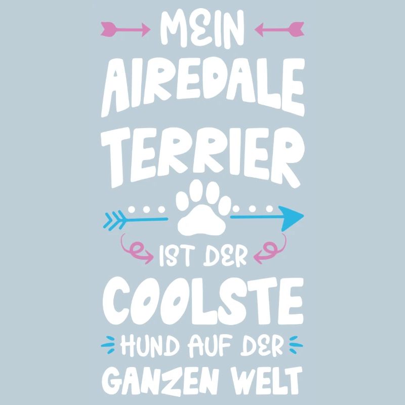 airedale terrier hund spruch