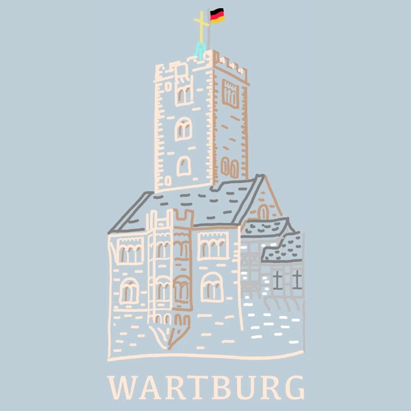 Wartburg, World Heritage Site,Thuringia, Germany