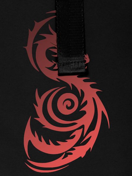 Red Tribal Fantasy Dragon