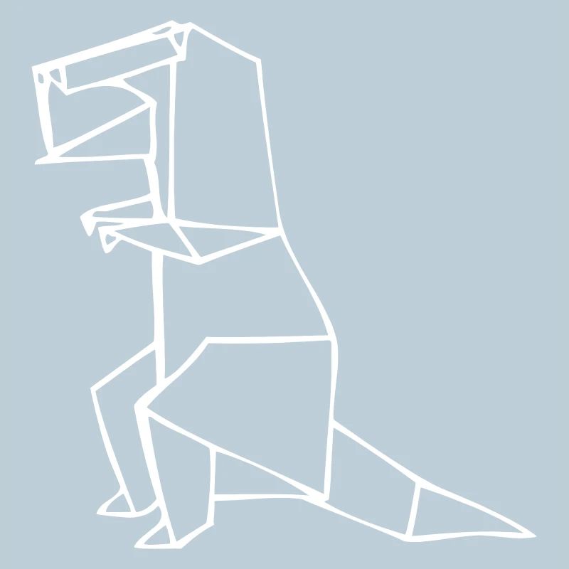 Dino Rex - T-Rex - Origami
