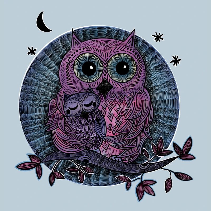 Owls Mama Child